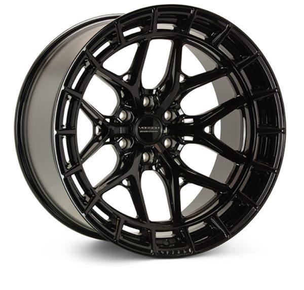 Vossen HFX-1 22x9.5   6x139.7 BP   ET20   106.1 CB   Deep - Gloss Black Wheel For Sale