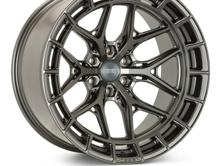 Vossen HFX-1 22x9.5   6x139.7 BP   ET20   106.1 CB   Deep - Matte Gunmetal Wheel For Sale