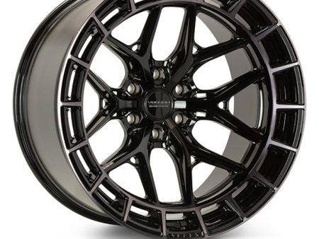 Vossen HFX-1 20x10   6x139.7 BP   ET-18   106.1 CB   Super Deep - Tinted Gloss Black Wheel Online Sale