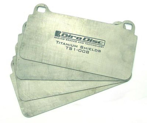 GiroDisc StopTech ST60 Caliper Titanium Pad Shields For Cheap