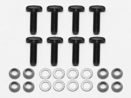 Wilwood Rear Axle T-Bolt & Lock Nut Kit-3 8-24 x 1-7 16 long - 8 pk. Supply