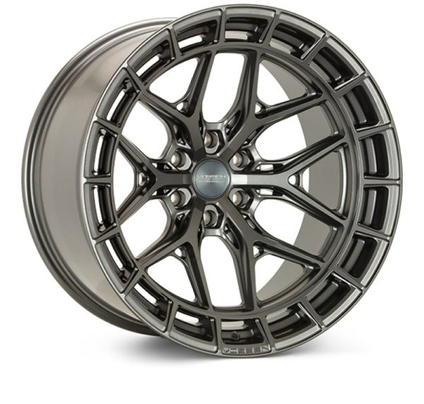 Vossen HFX-1 20x10   6x139.7 BP   ET-18   106.1 CB   Super Deep - Matte Gunmetal Wheel Fashion