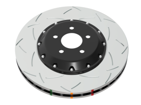 DBA 2022+ Subaru WRX (w STI Brembo 4 Piston Caliper) 5000 Series 2 Piece Slotted Front Brake Rotor Fashion