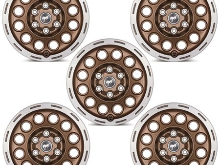 Ford Racing 21-23 Bronco 17x8.0 Wheel Kit -Sinister Bronze Online now