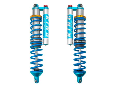 King Shocks 14+ Polaris RZR-XP1000 Turbo Front 2.5 Internal Bypass Remote Coilover w  Adjuster For Cheap